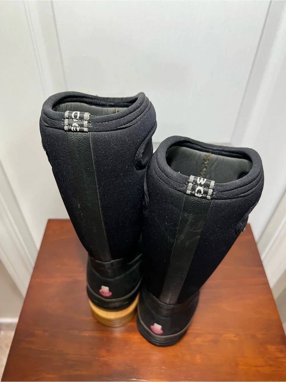 BOGS Insulated Waterproof Black -30 Degree Winter Rain Boots Y4